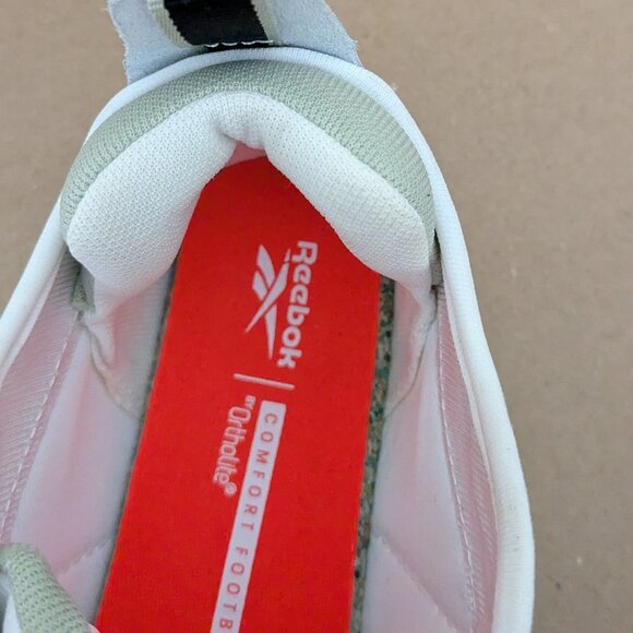 Reebok Zig Dynamica Running Sneakers Women's Athletic Shoes Size 8 White/Green . - Picture 11 of 16